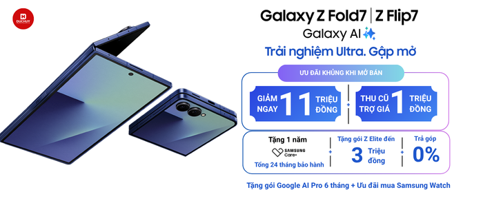 Galaxy Z Fold7 | Z Flip7 Sẵn Hàng